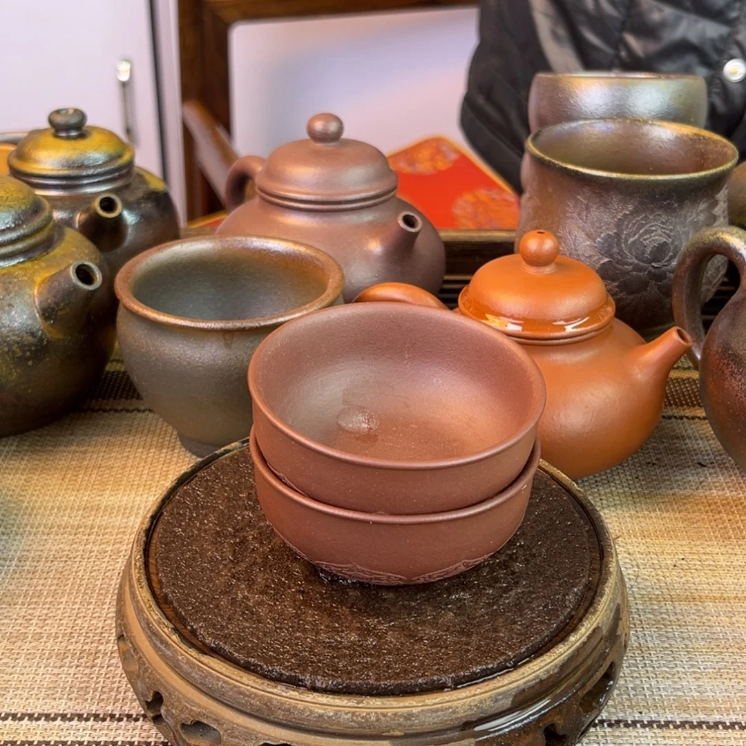 紫砂茶壶一厂紫泥60cc