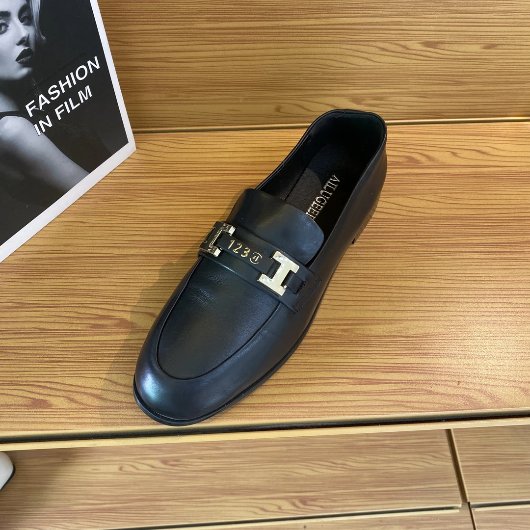 99-1女鞋春秋一脚蹬乐福鞋玛丽珍单鞋小皮鞋