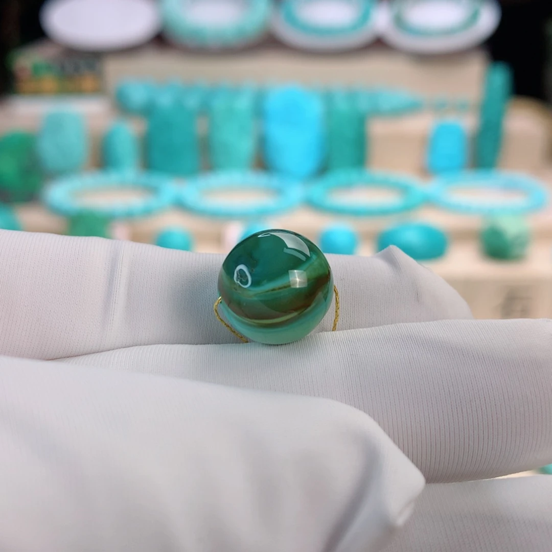 绿松石挂件未镶嵌