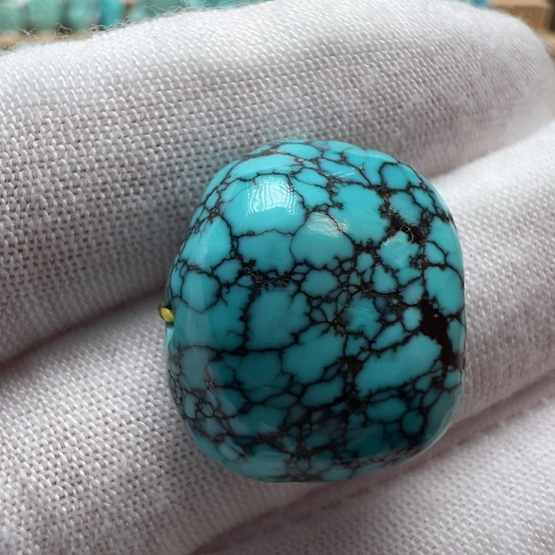 绿松石未镶嵌配饰19.8*16.5