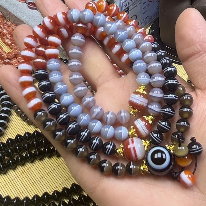 玛瑙/玉髓未镶嵌手串