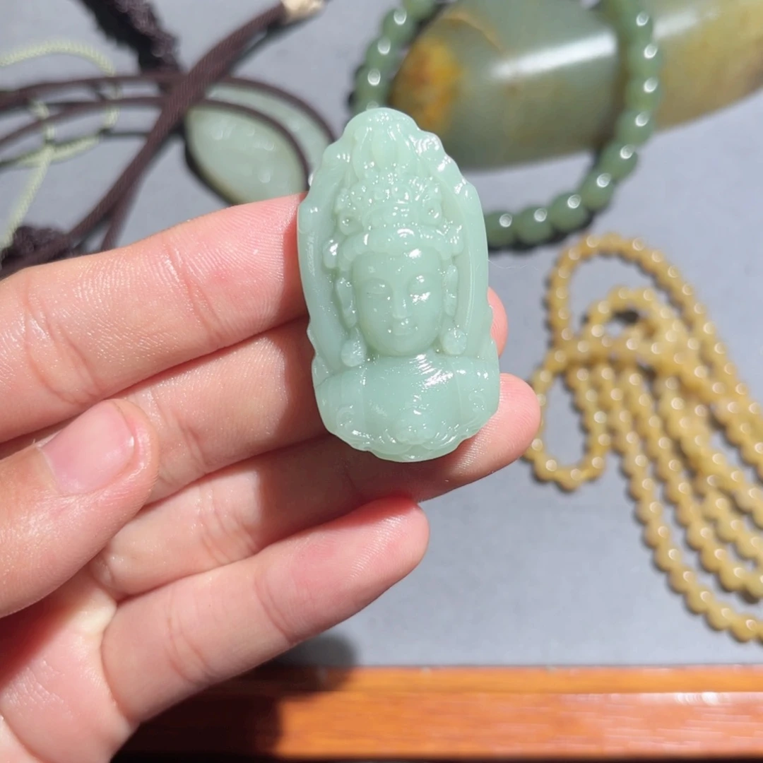 和田玉手链未镶嵌✎****王