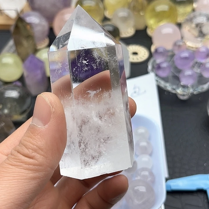 水晶10未镶嵌小***e白水晶