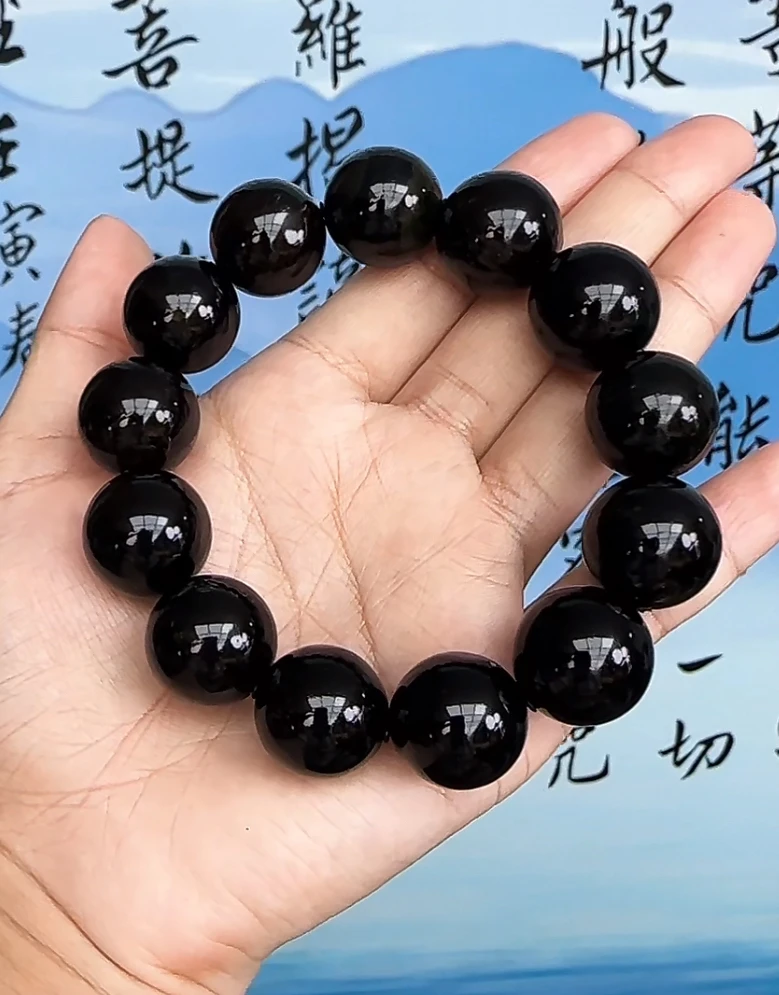 【齐福珠宝】XQ1031/17mm典藏级星际蓝天翁珀（多样性发其一）