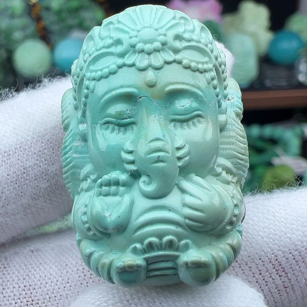 绿松石未镶嵌主播万丽