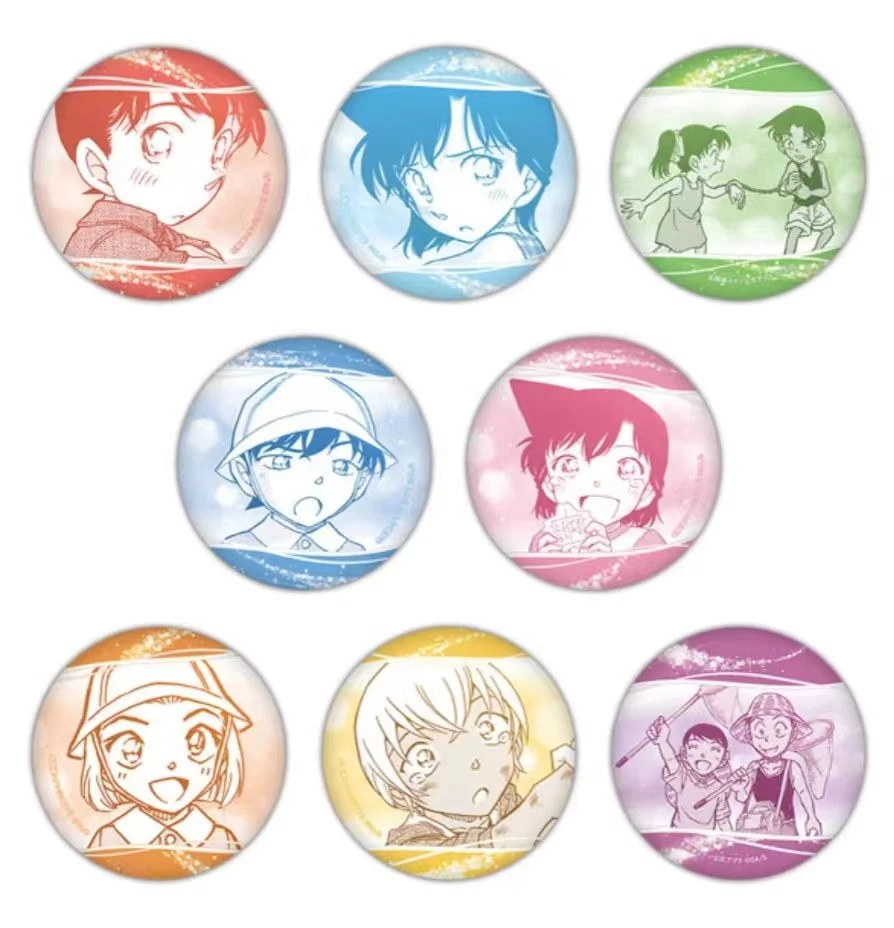 【1412拆】名侦探柯南原画APP一/二/三/五弹吧唧 盲盒代拆