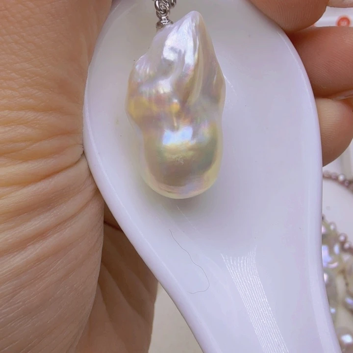 淡水珍珠未镶嵌颈饰