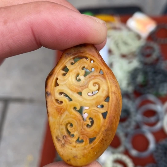 和田玉（糖玉）未镶嵌戒指