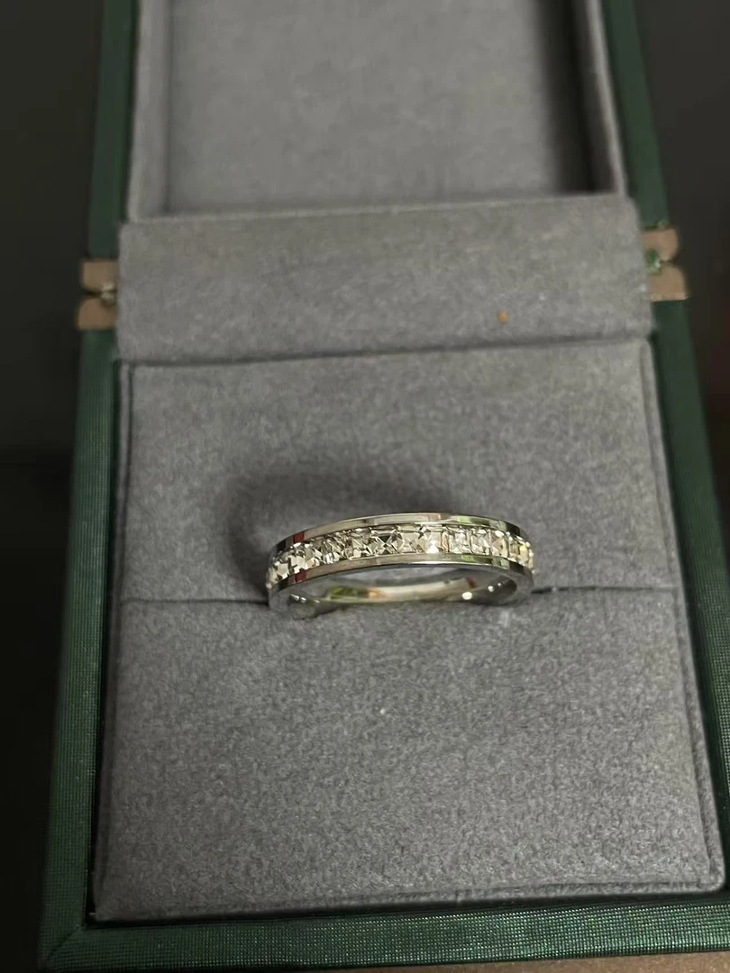 【米米甄选 高端大气】白色戒指 W-835