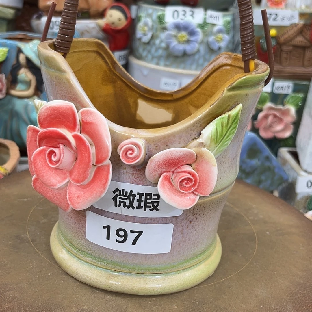 粗陶多肉花盆花盆