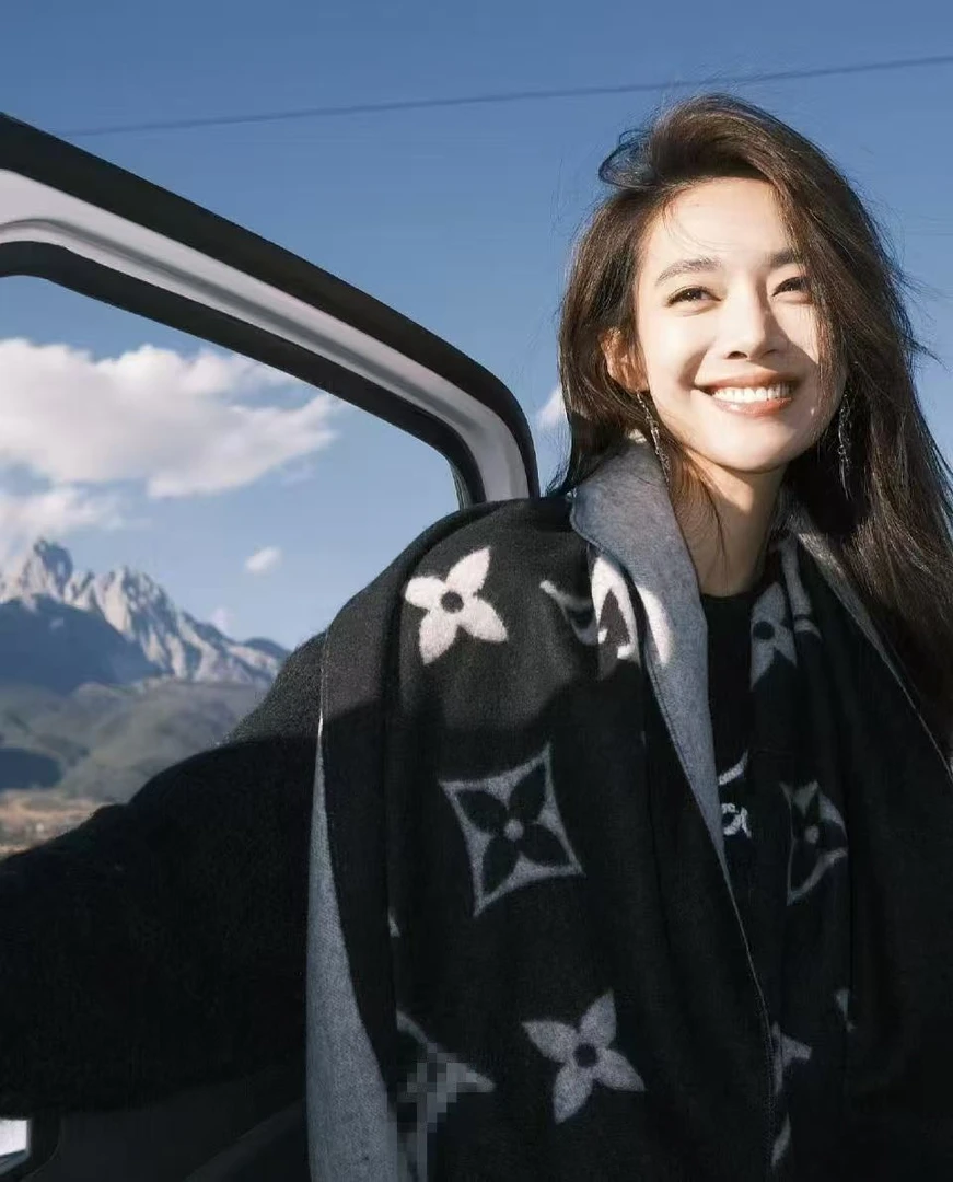 【非通货=正确版】2025款高定轻奢满分羊绒百搭双面围巾