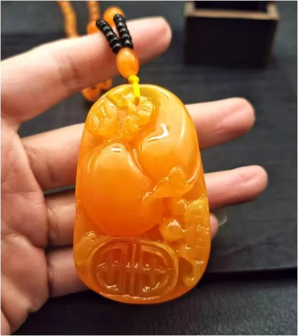 SC-477   复古风雕刻项链