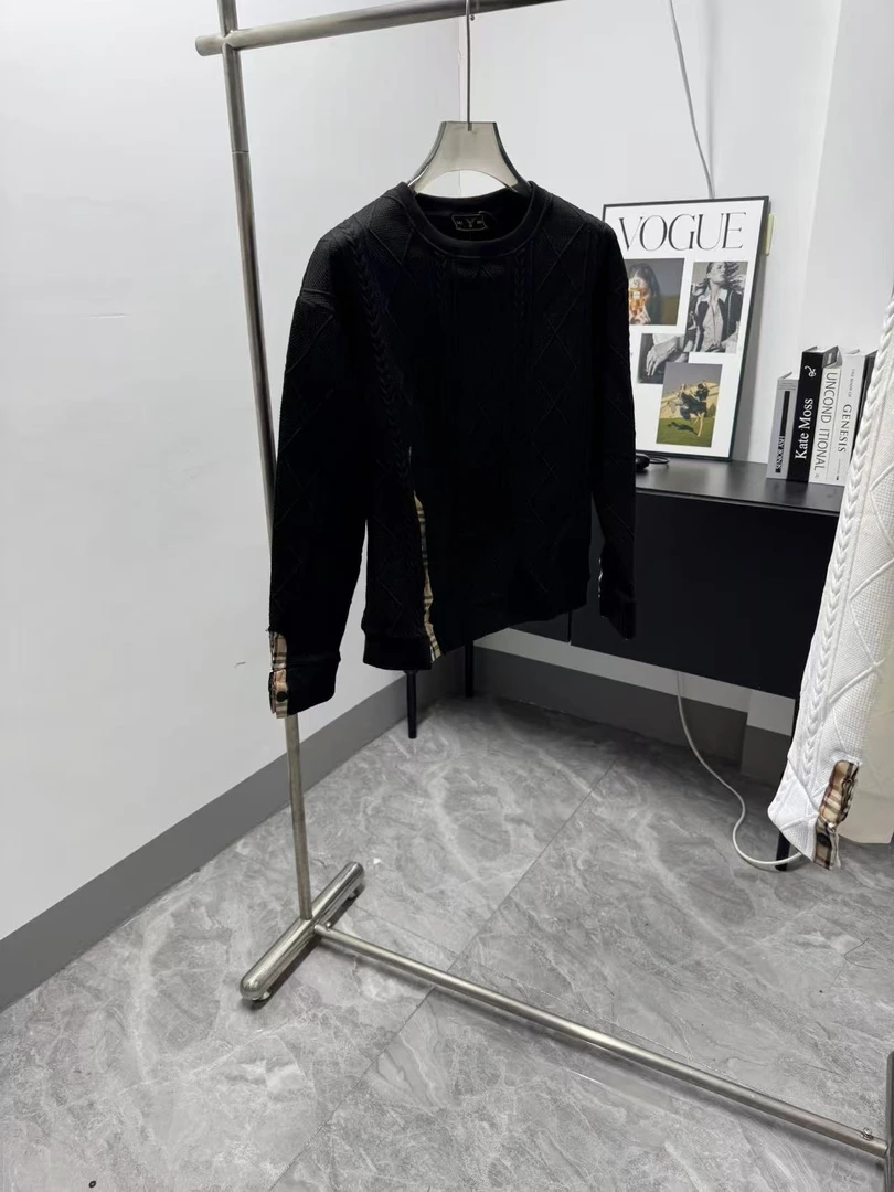 2025男士休闲时尚秋冬针织卫衣上衣秋季长袖