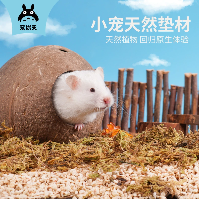 宠尚天小仓鼠玉米芯垫料除臭夏天消暑金丝熊垫材天然细砂用品