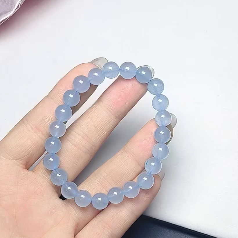 （聚宝严选）A741蓝冰手串8妈妈款时尚精致精美百搭