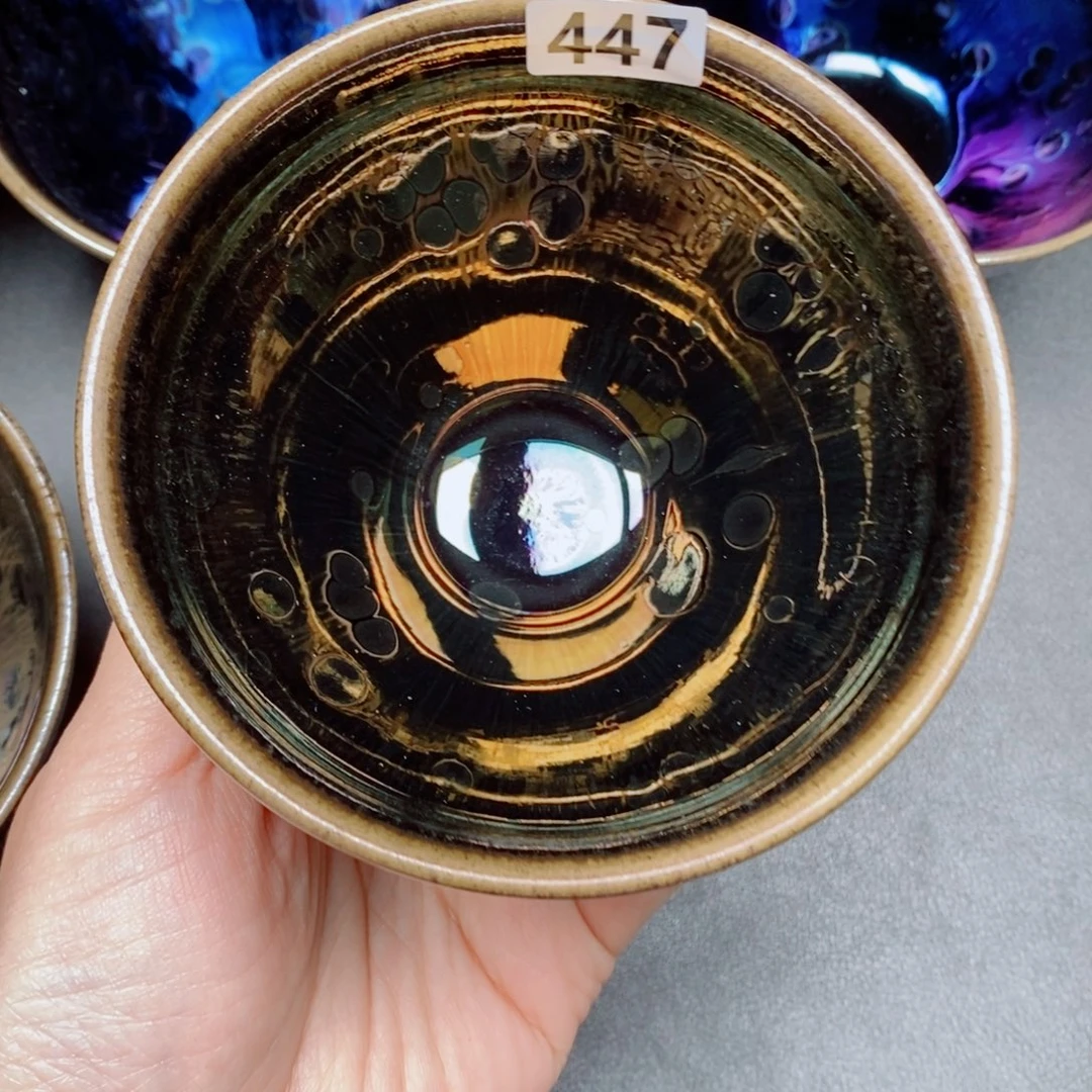 茶盏建窑建盏主人杯447