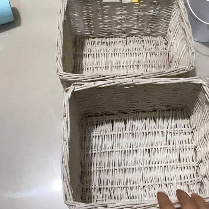 铁艺园艺柳编花插微瑕