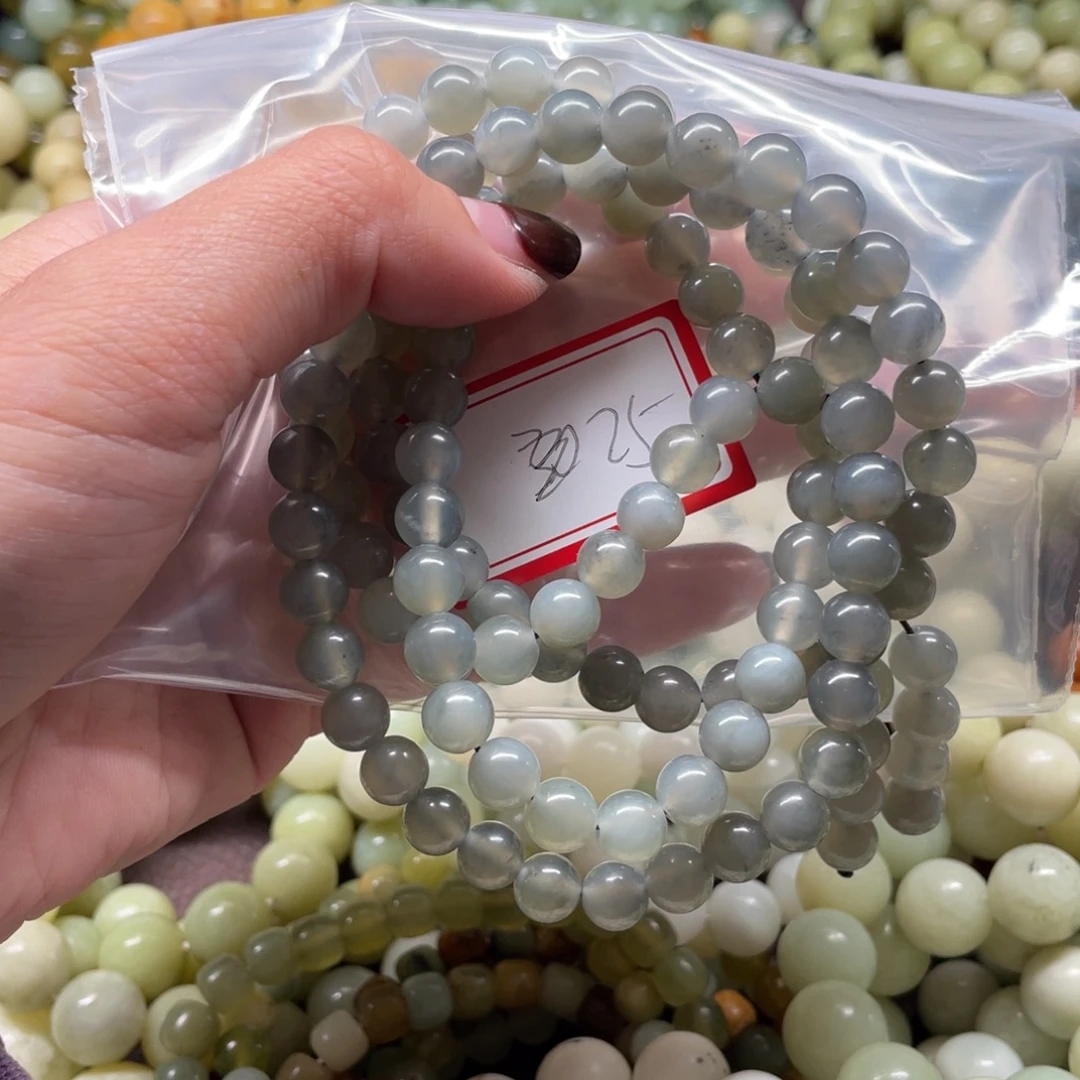 蛇纹石玉未镶嵌手串