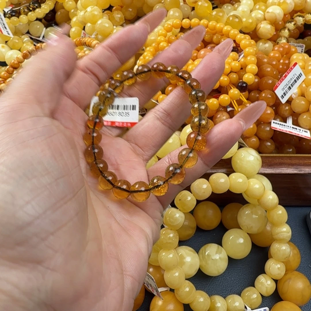 琥珀未镶嵌珠宝奇石