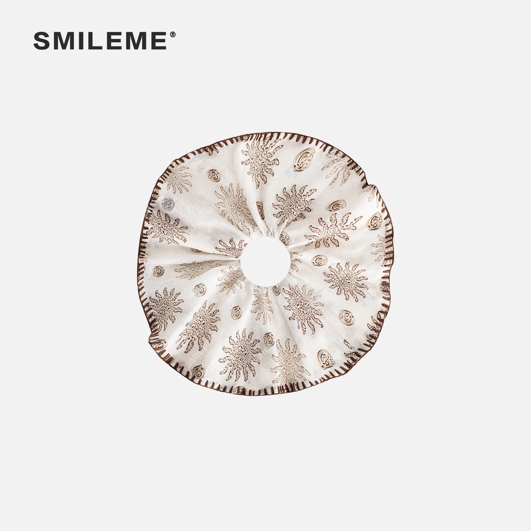 SMILEME【卿卿予我】四季款‘’苎麻＋天丝‘’气质款百搭定制头绳发圈