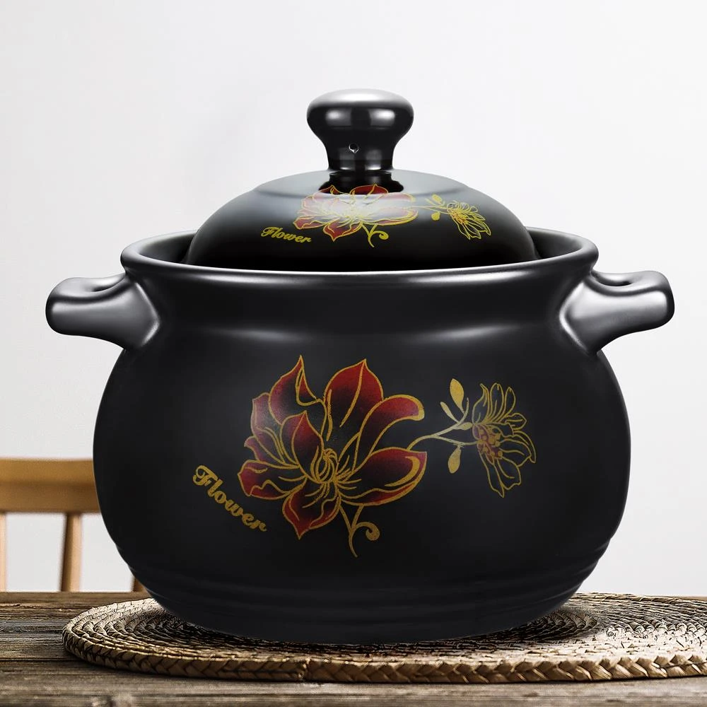 德国砂锅家用燃气煤气大容量煲汤炖菜米线煲汤锅明火陶瓷煲石锅煲