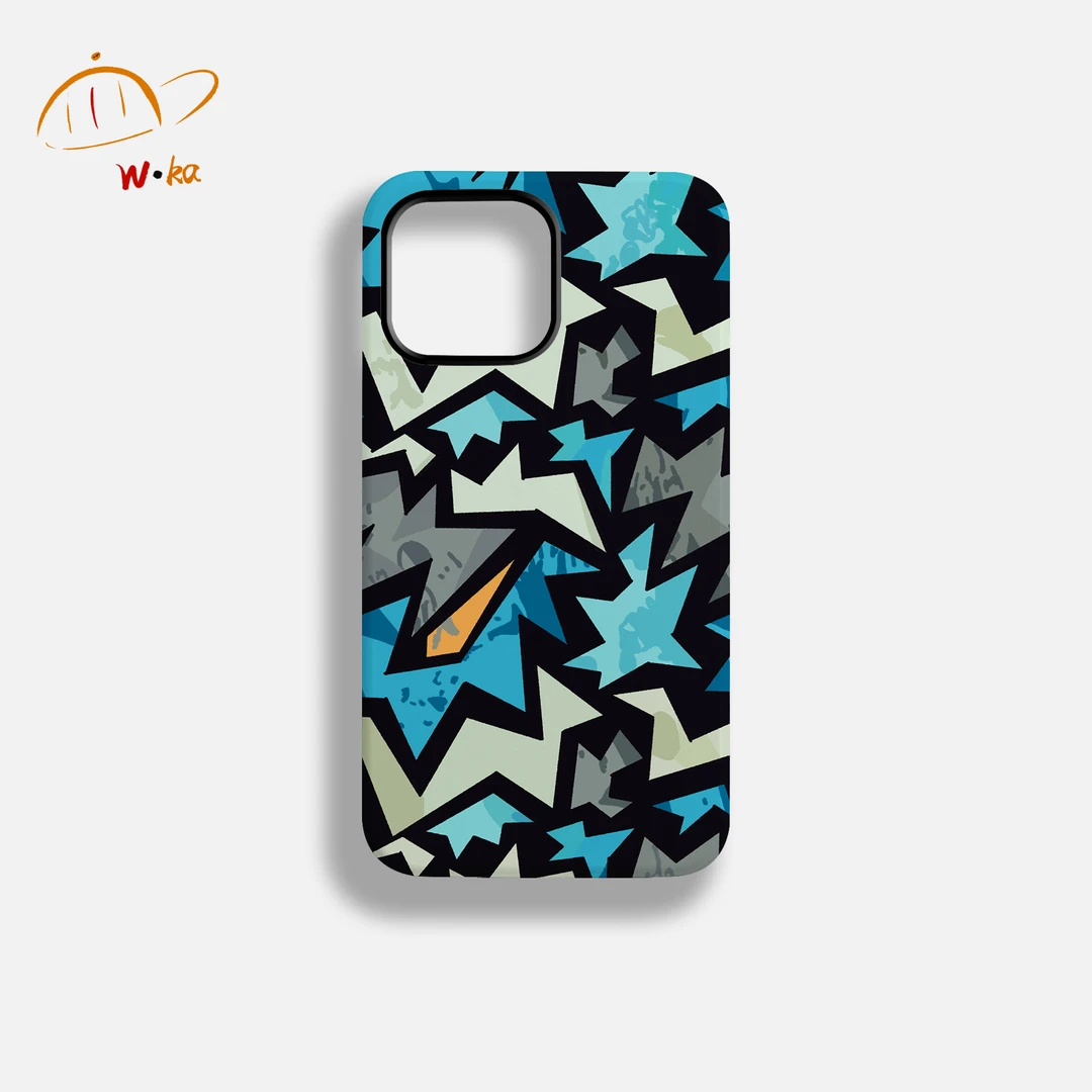 个性裂缝-菲林二合一二代适用于苹果17pro华为vivo小米手机壳防摔