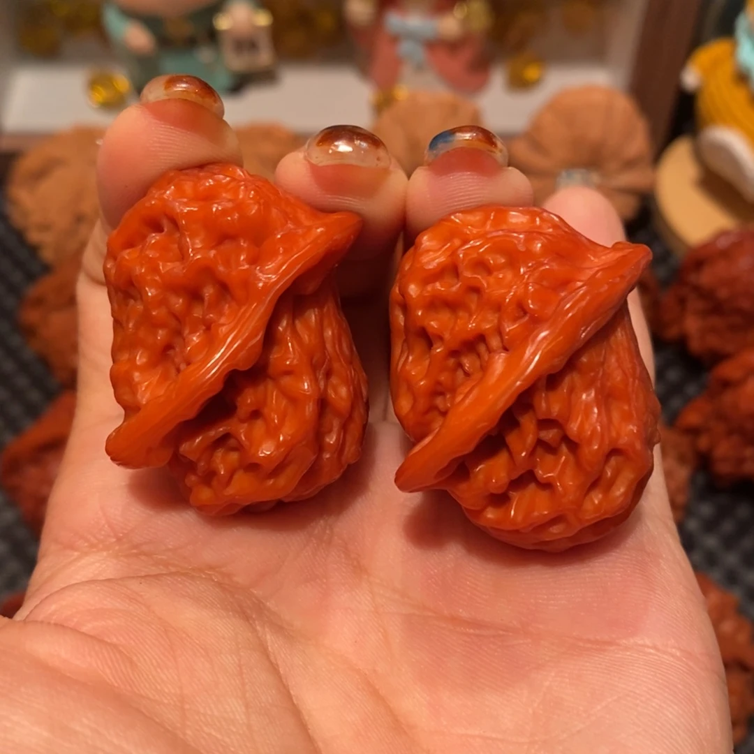 吊坠桃核盘山小鸟，0939