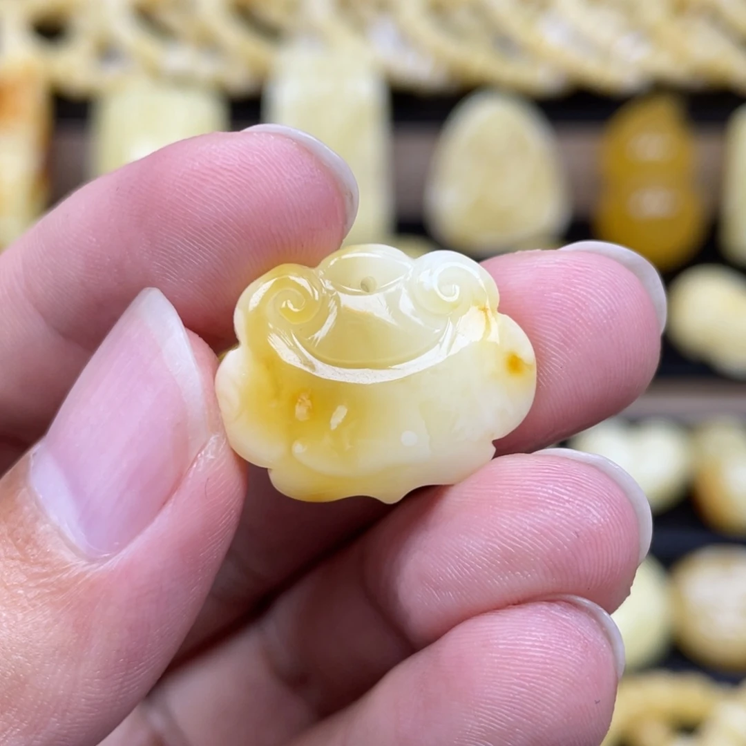 琥珀未镶嵌裸石琥珀蜜蜡