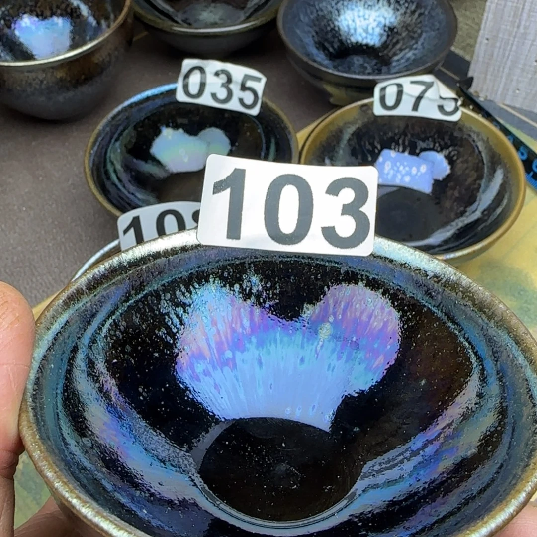 茶盏建阳建盏主人杯龙窑柴烧