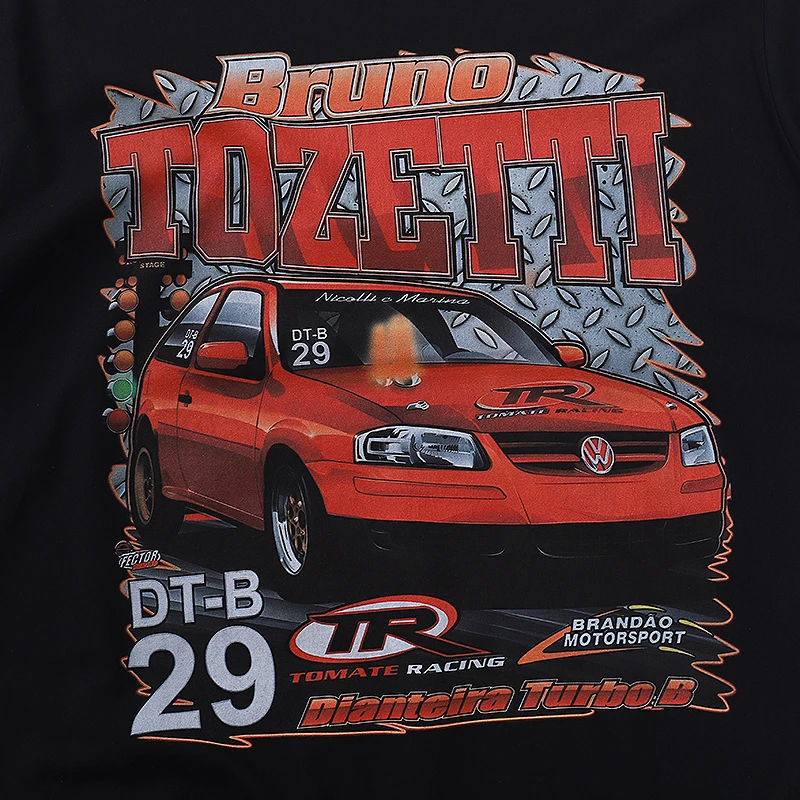 高尔夫 改装动漫风GOLF美式短袖T恤小钢炮大众