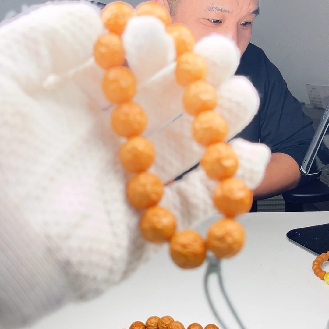 亮***洁手串猴头核桃全品精工大枣