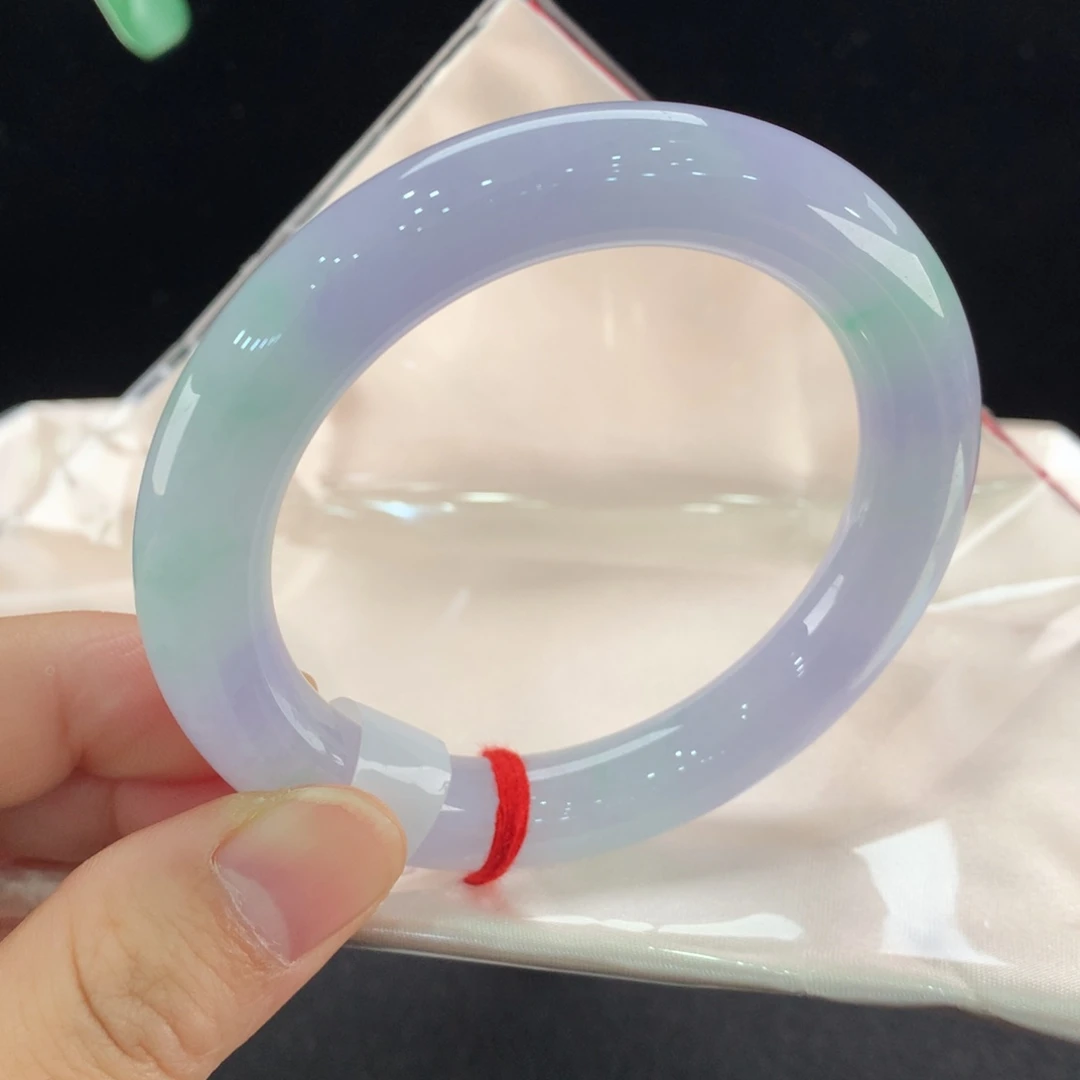 翡翠未镶嵌手镯0138