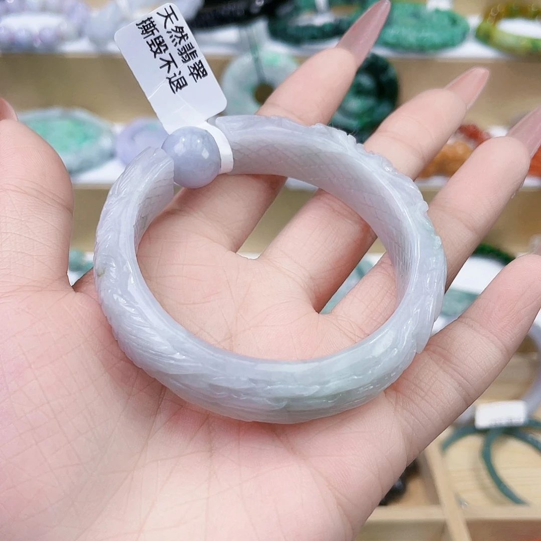 ****翡翠未镶嵌手链手链