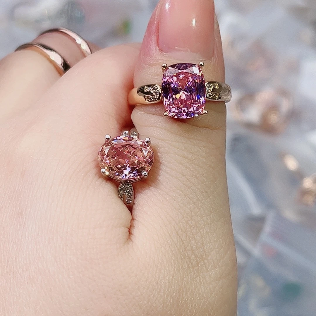 莫桑石非金属B K枚惊鸿-15（换恰色鸽子蛋）