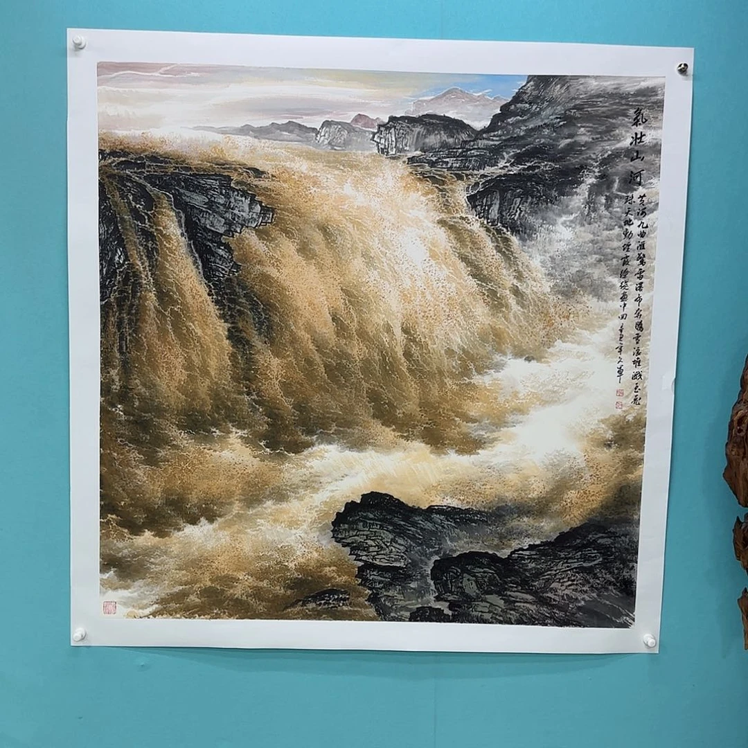 国画国画艺术纯手绘作品
