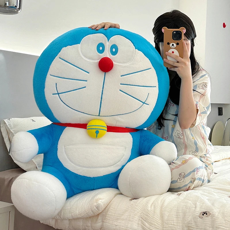 正版授权哆啦A梦玩偶叮当猫公仔机器猫毛绒玩具娃娃女生生日礼物
