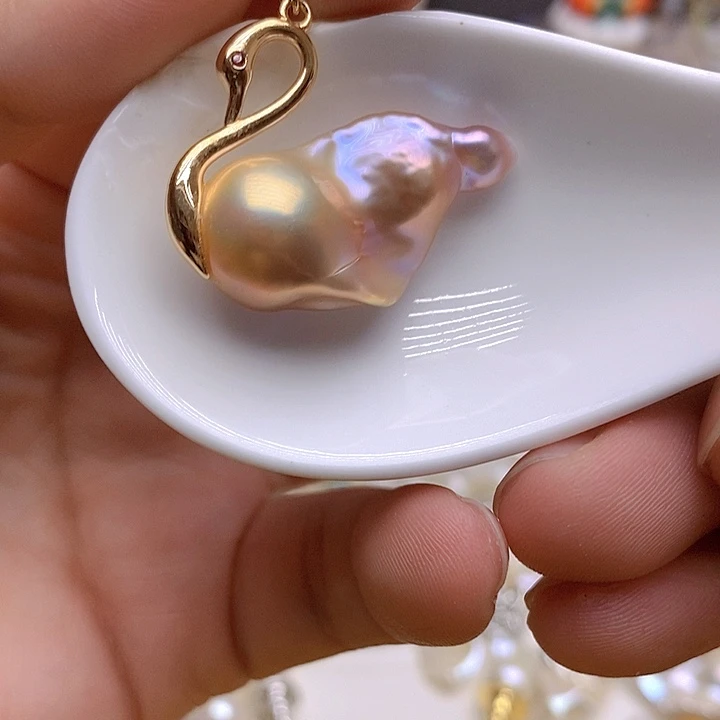 淡水珍珠未镶嵌颈饰24