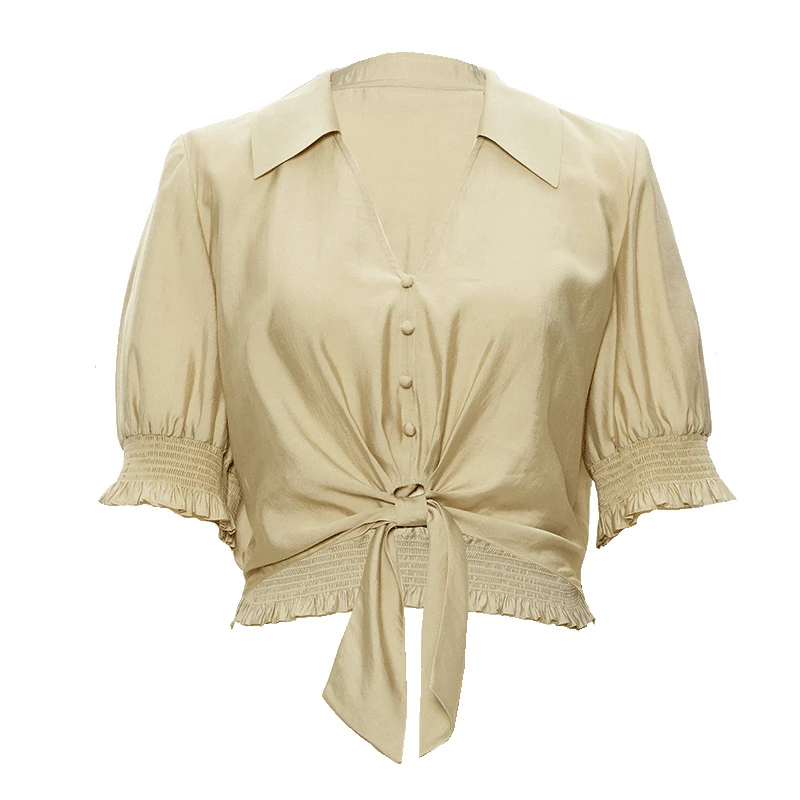 Iammix27【主播12专属】短袖衬衣女M3B2038