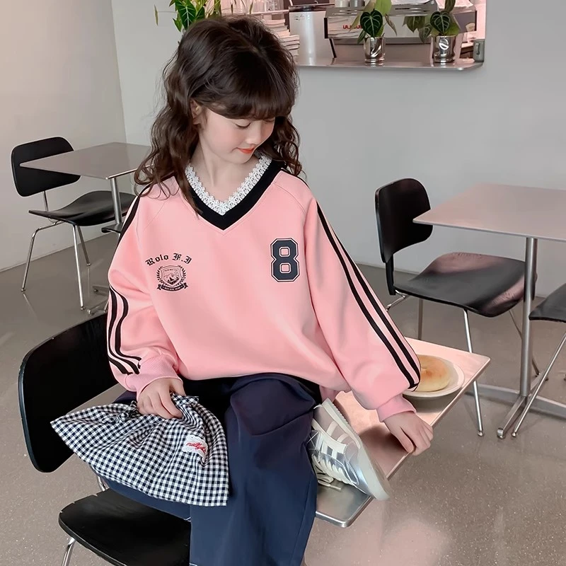 春季新款潮牌韩版洋气网红款儿童时尚WY9466  儿童卫衣