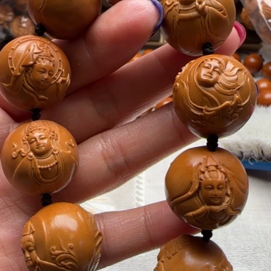 手串橄榄核橄榄雕雕刻工艺品
