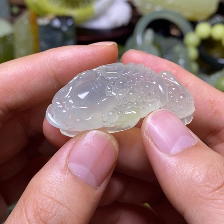 岫玉未镶嵌岫玉颈饰