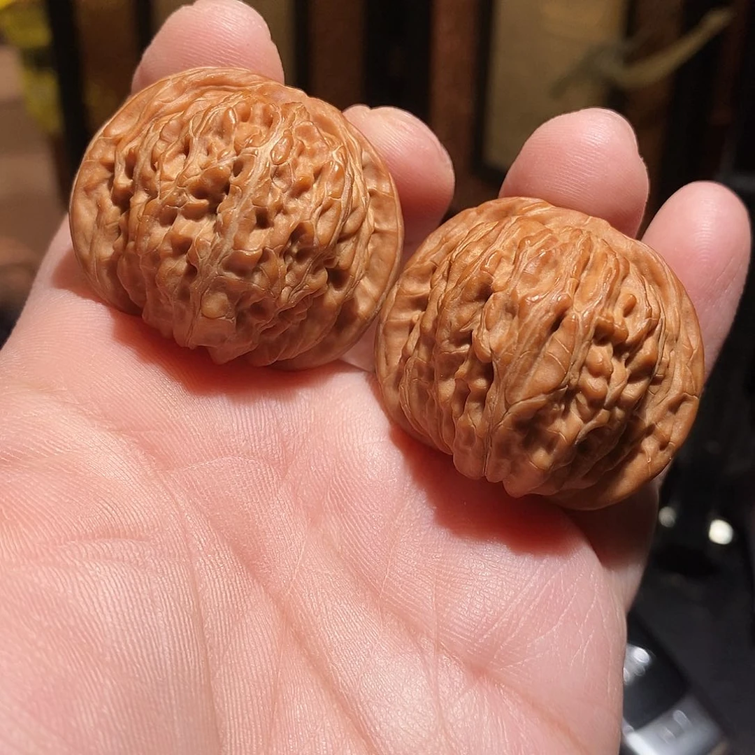 文玩核桃把件40汉高楼全品