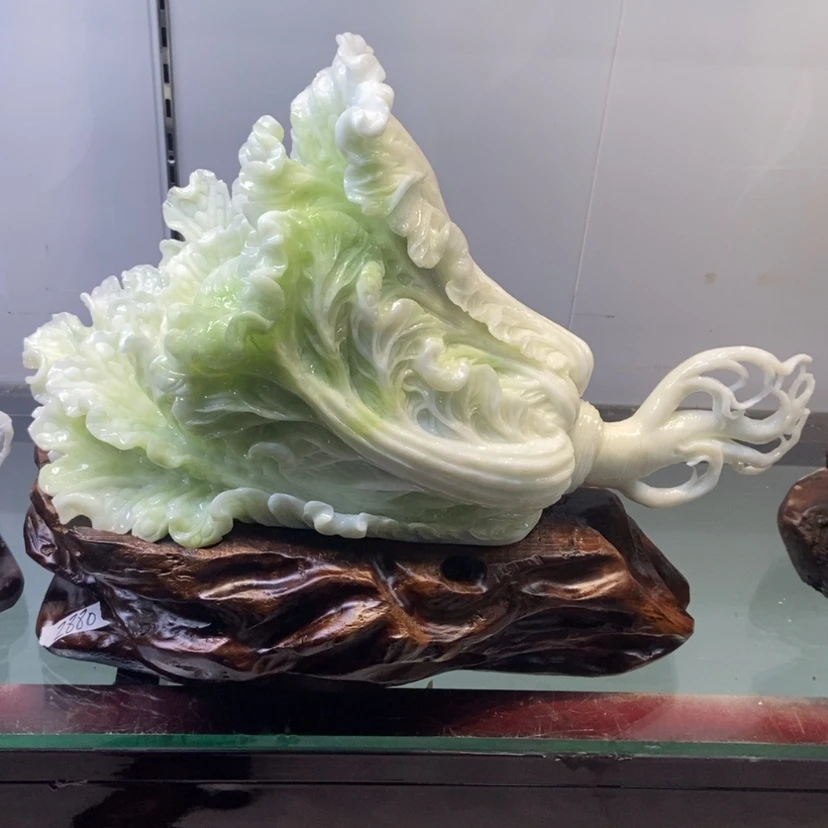 【闪购商品】未镶嵌蛇纹石玉（覆膜）珠宝奇石