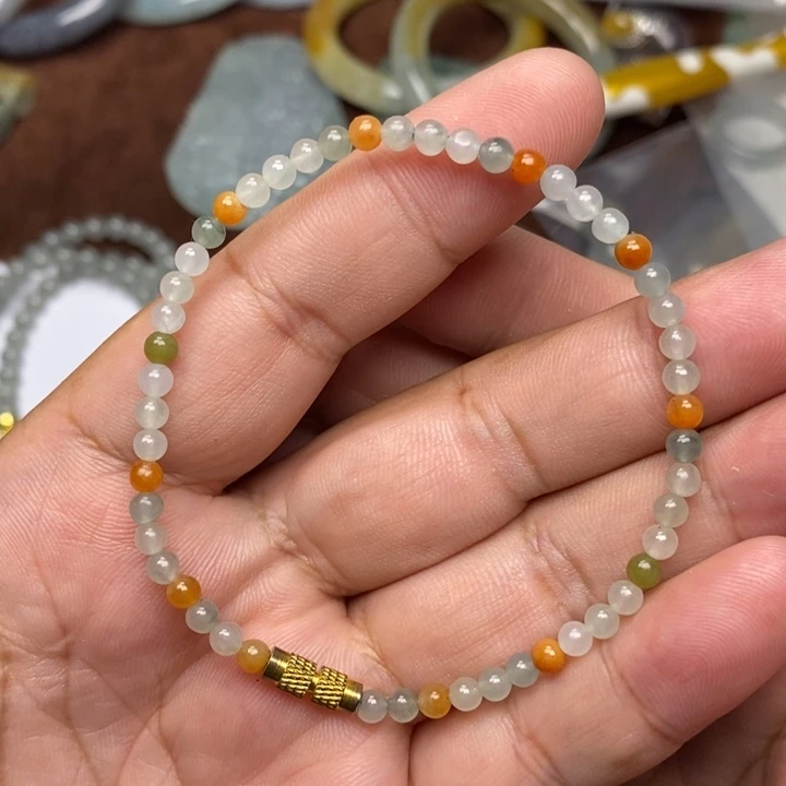 定制翡翠未镶嵌毛货需要抛光，请慎拍