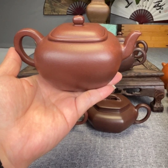 风***灯底槽青茶壶宜兴紫砂