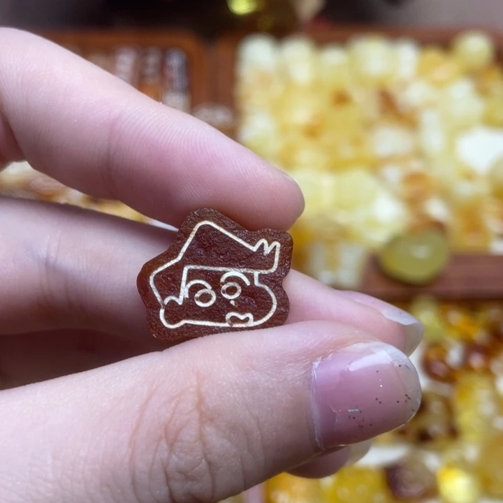 吊坠橄榄核小原皮