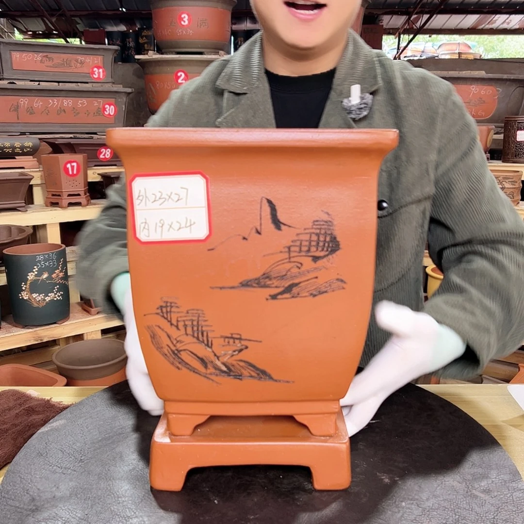 紫砂花盆工厂直发