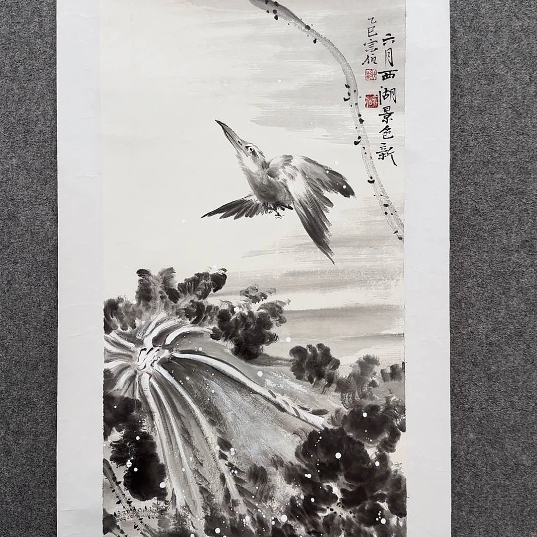 国画zz谢宗伯老师手绘作品