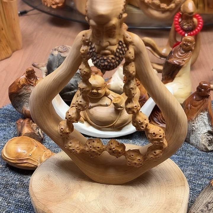 柏木（崖柏）崖柏摆件