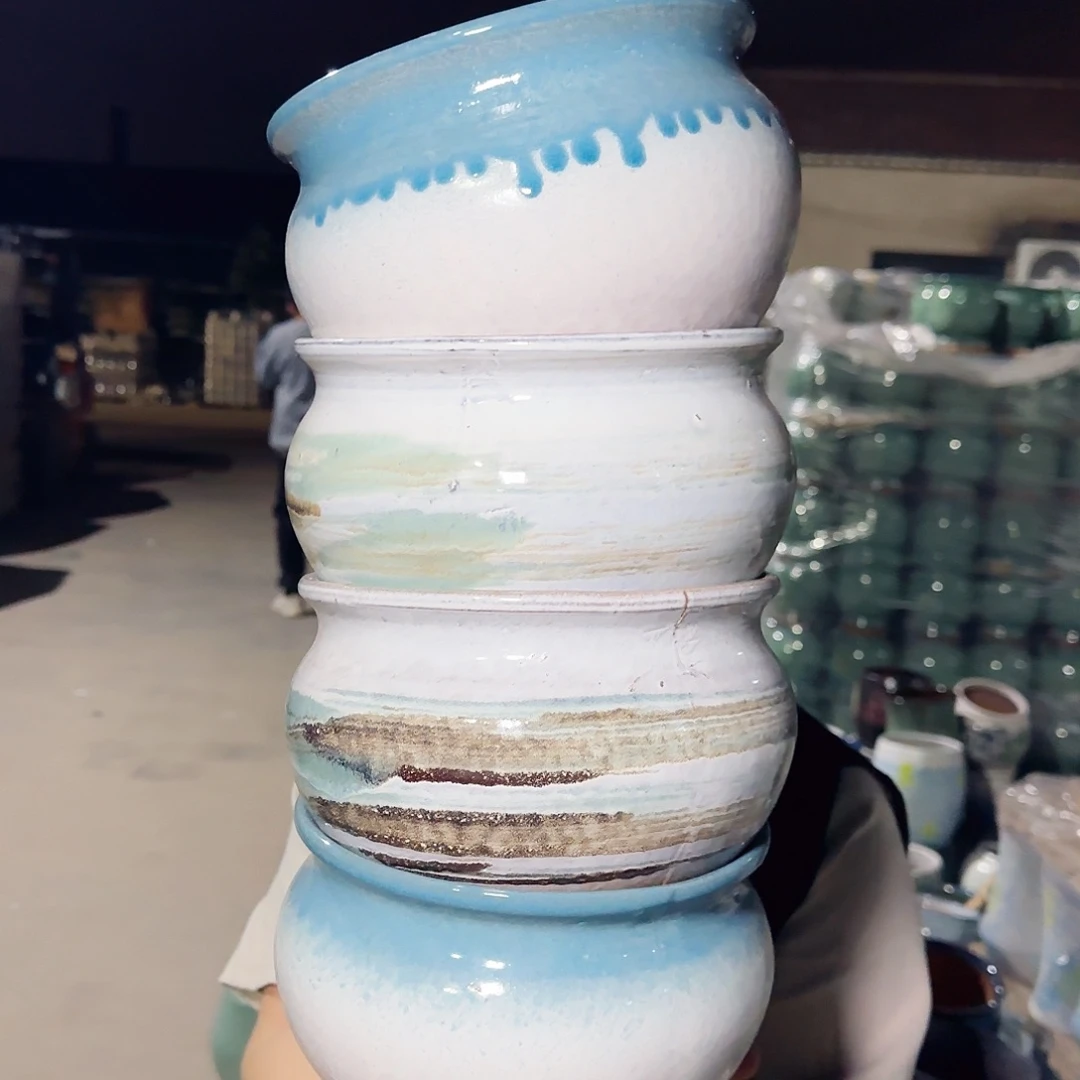 花盆紫砂高13口19